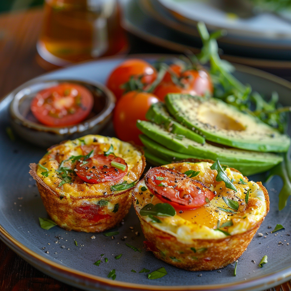 Candida Diet Veggie Egg Muffins