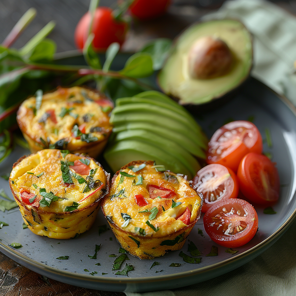 Candida Diet Veggie Egg Muffins
