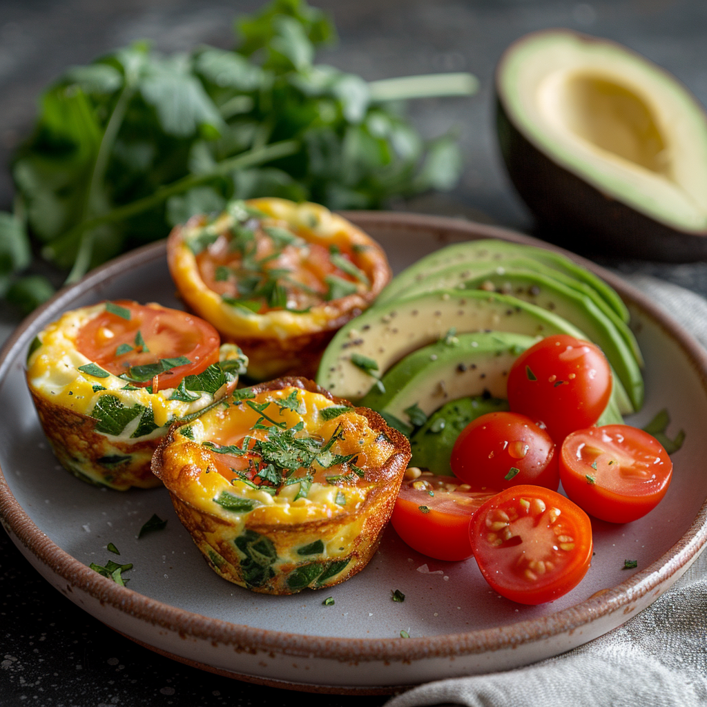Candida Diet Veggie Egg Muffins