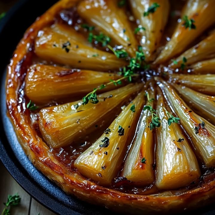 Caramelized Endive Tart