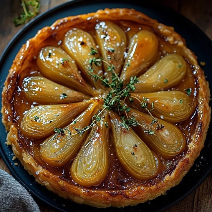 Caramelized Endive Tart