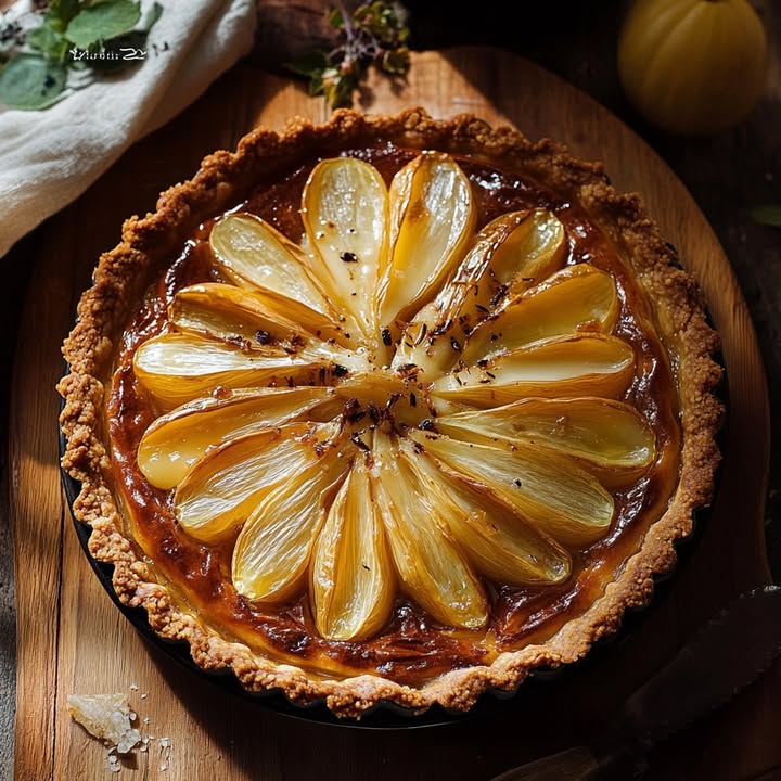 Caramelized Endive Tart