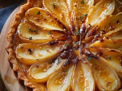 Caramelized Endive Tart: Savory & Effortless Recipe