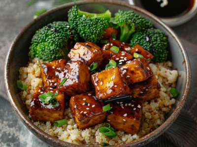 Cauliflower Rice Stir Fry with Tofu: Quick & Healthy Recipe