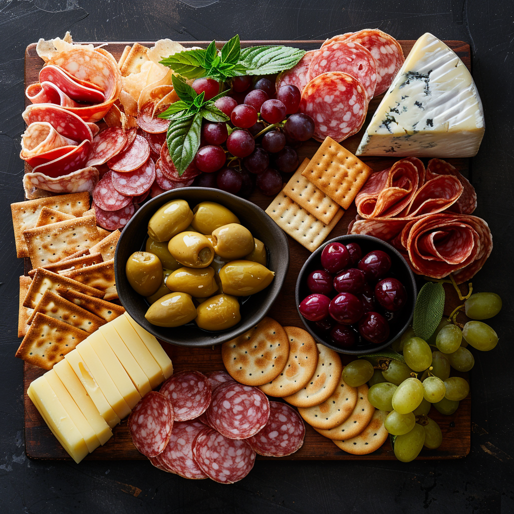 Cheese and Charcuterie Board