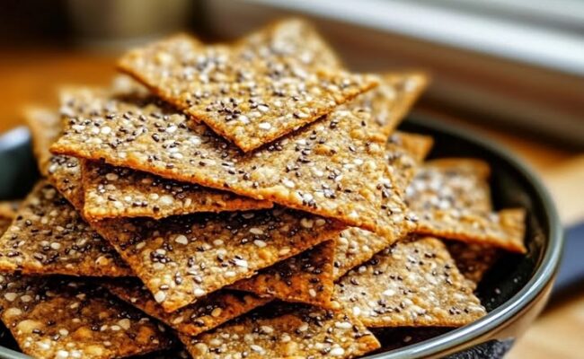 Chia Flax Crackers: The Ultimate Healthy Snack Recipe