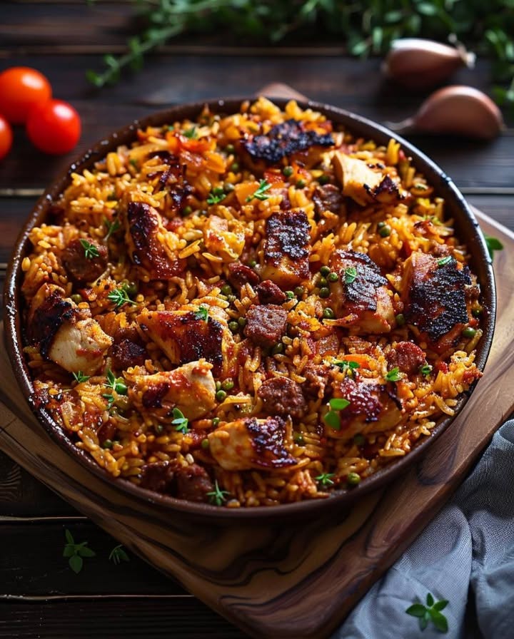 Chicken Chorizo Rice