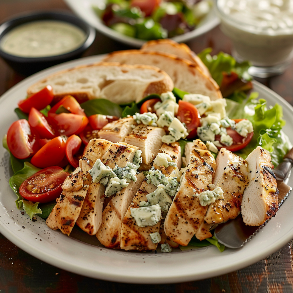 Chicken Cobb Salad with Blue Cheese