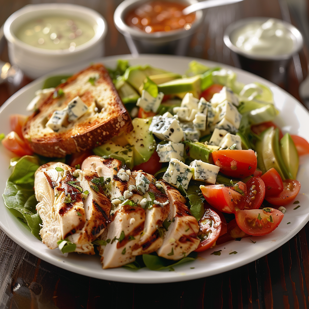 Chicken Cobb Salad with Blue Cheese