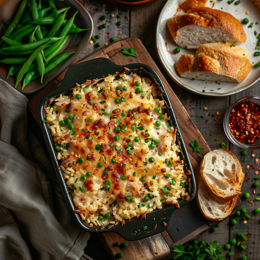 Chicken and Rice Casserole in 30 Minutes