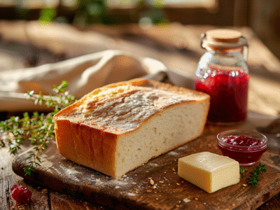 Classic White Sandwich Bread: The Ultimate Soft & Fluffy Loaf