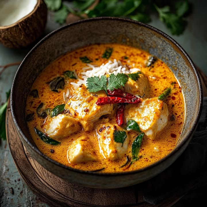 Coconut Monkfish Curry
