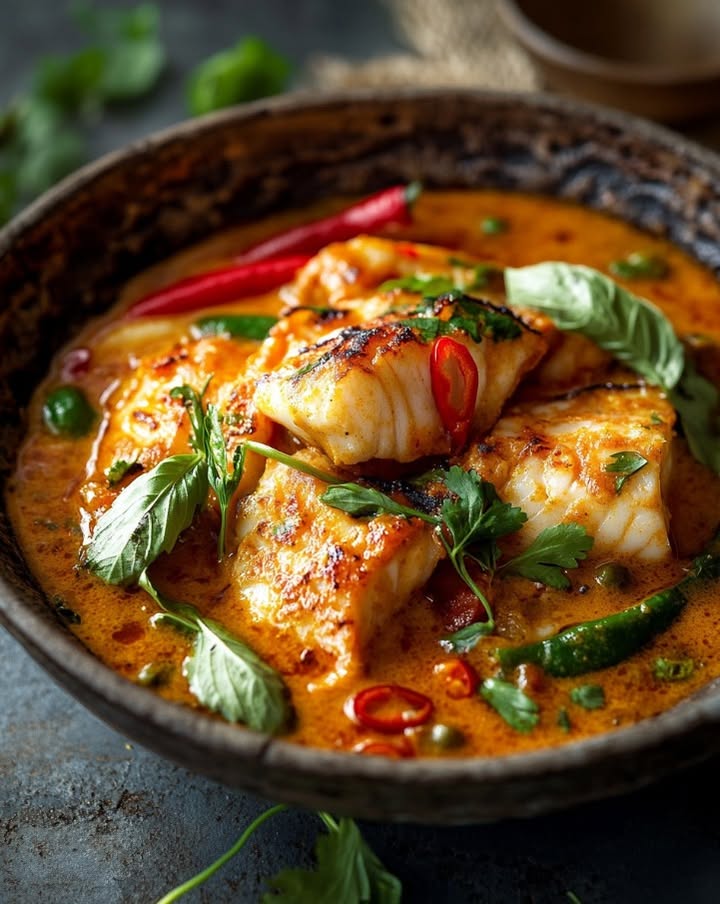 Coconut Monkfish Curry