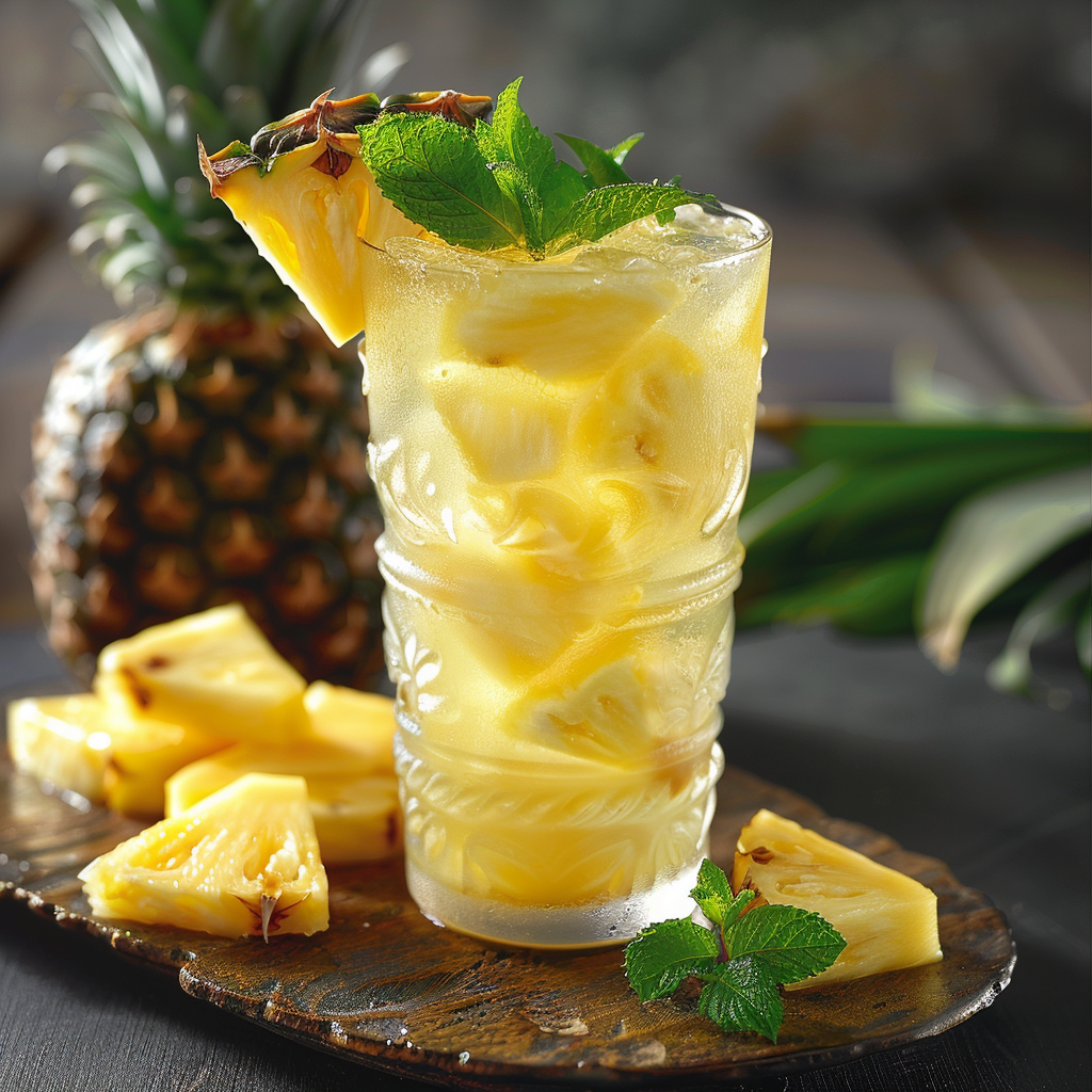 Coconut Water Pineapple Refresher