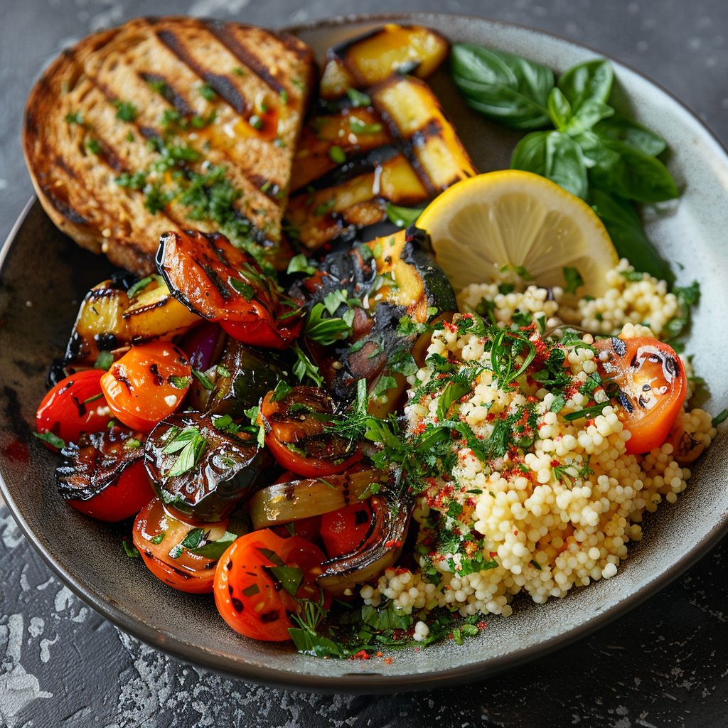 Couscous Salad with Lemon and Herbs