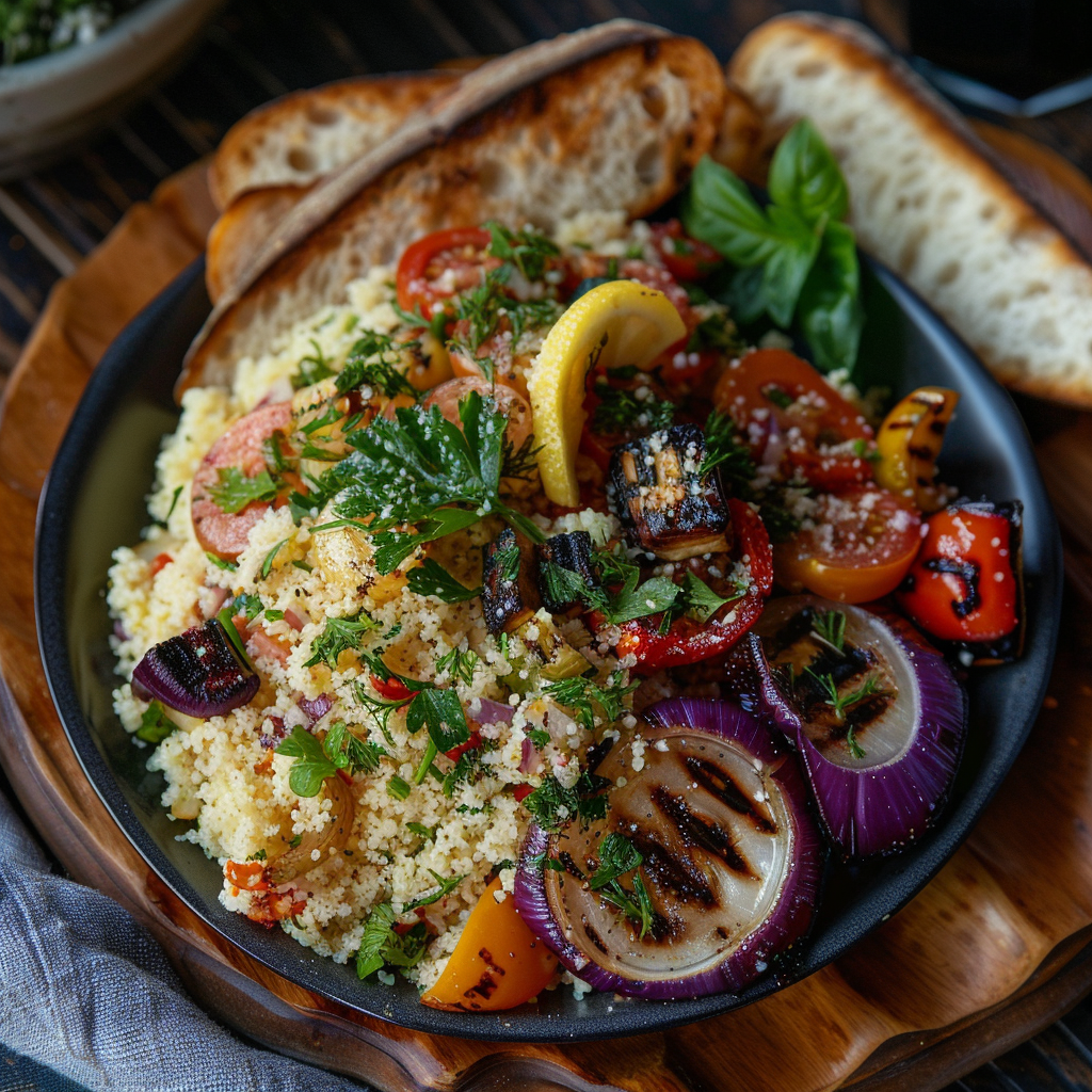 Couscous Salad with Lemon and Herbs