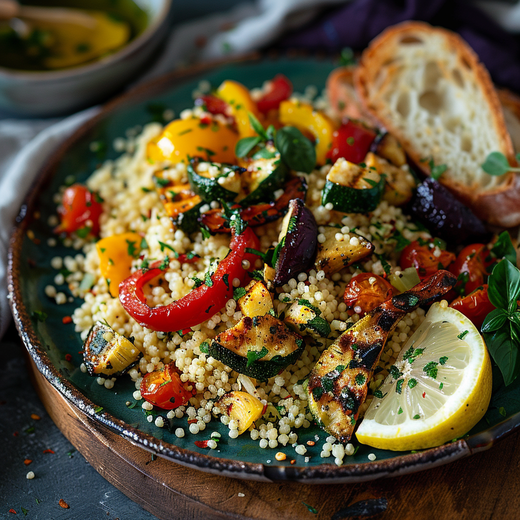 Couscous Salad with Lemon and Herbs