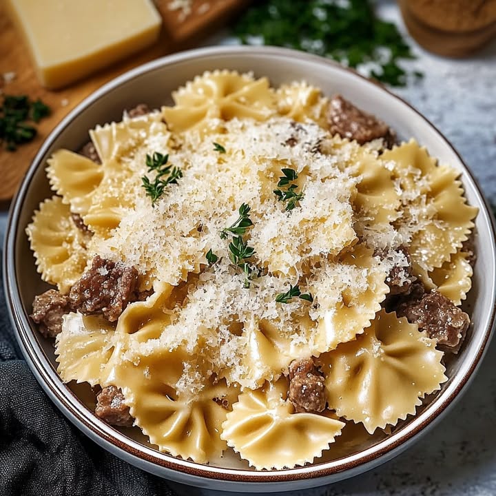 Creamy Beef Pasta