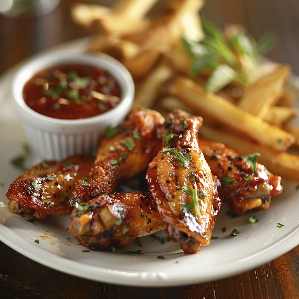 Crispy Baked Chicken Wings