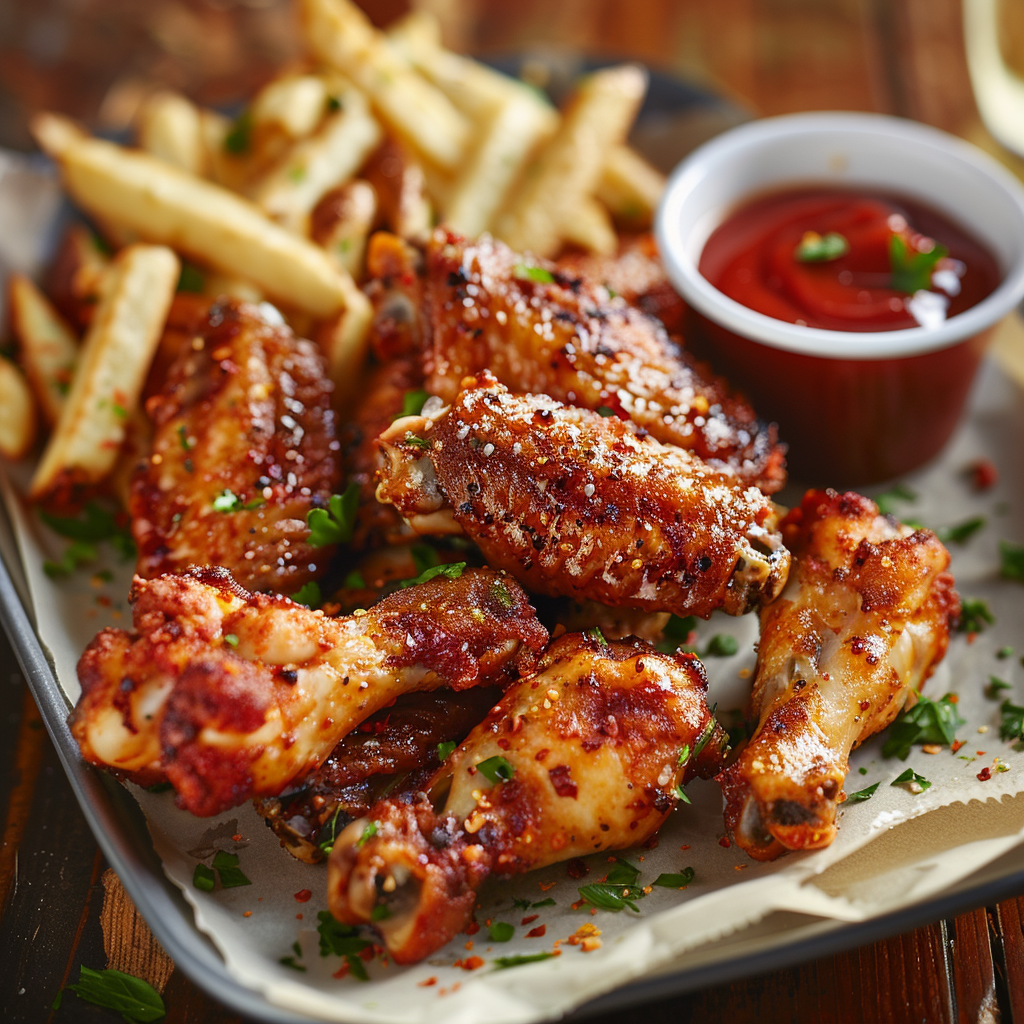Crispy Baked Chicken Wings