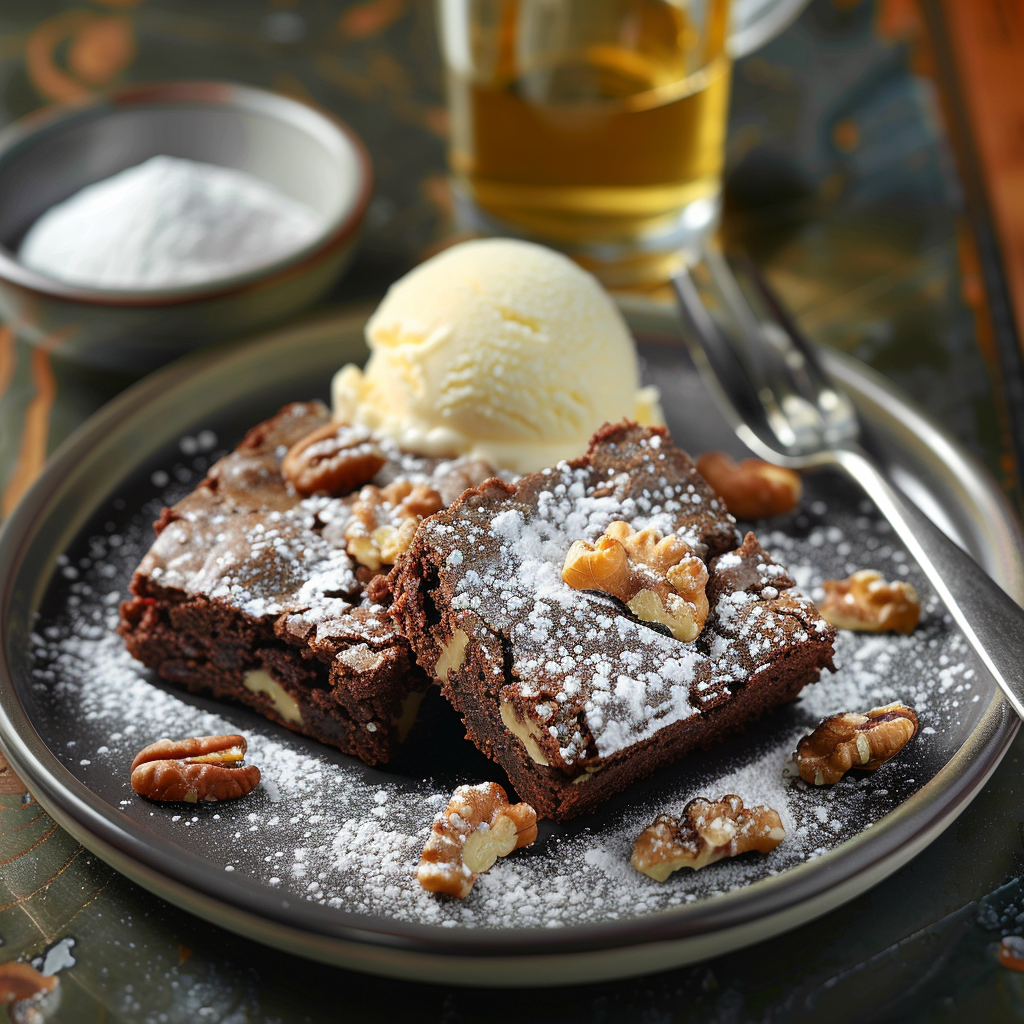 Decadent Fudge Brownies with Walnuts
