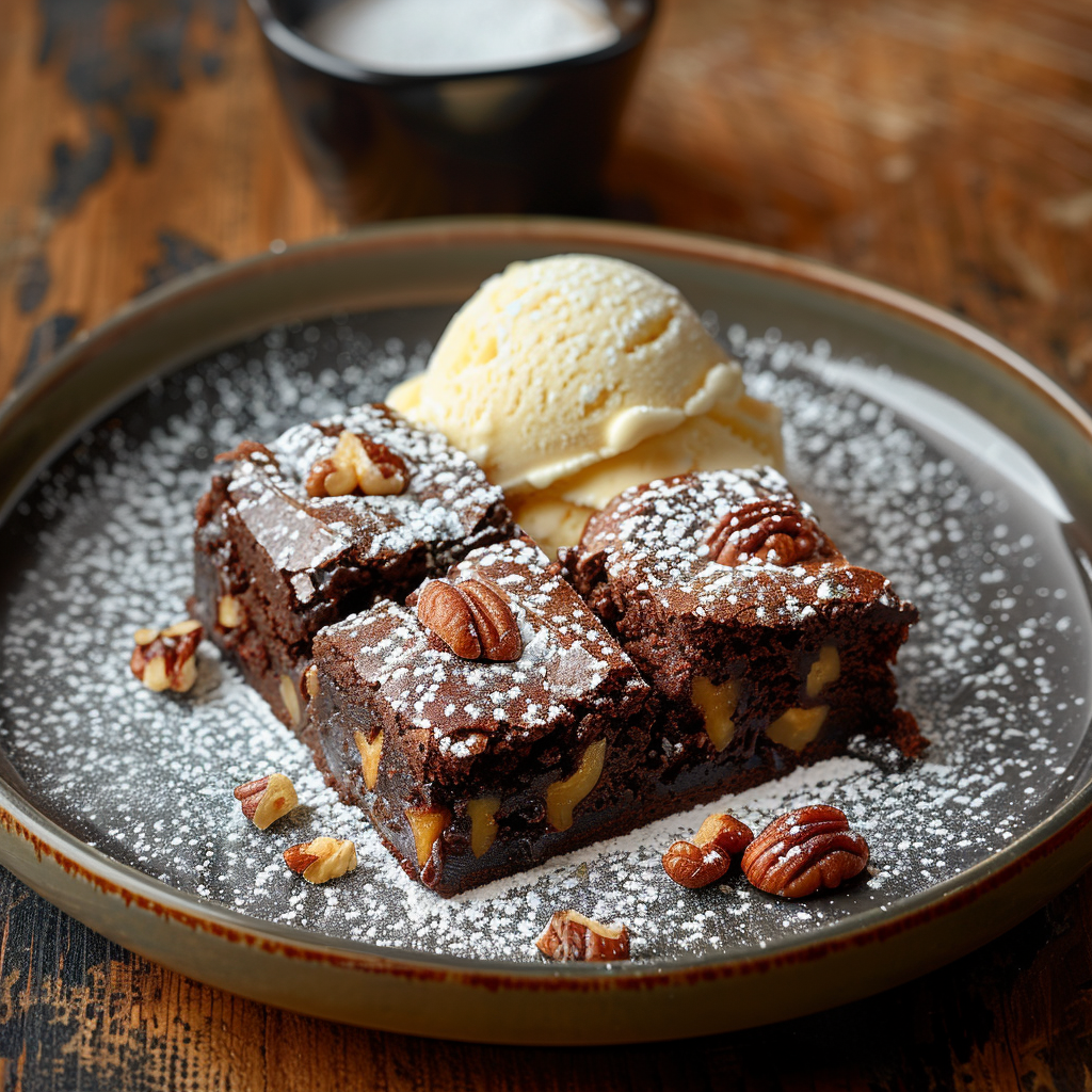 Decadent Fudge Brownies with Walnuts