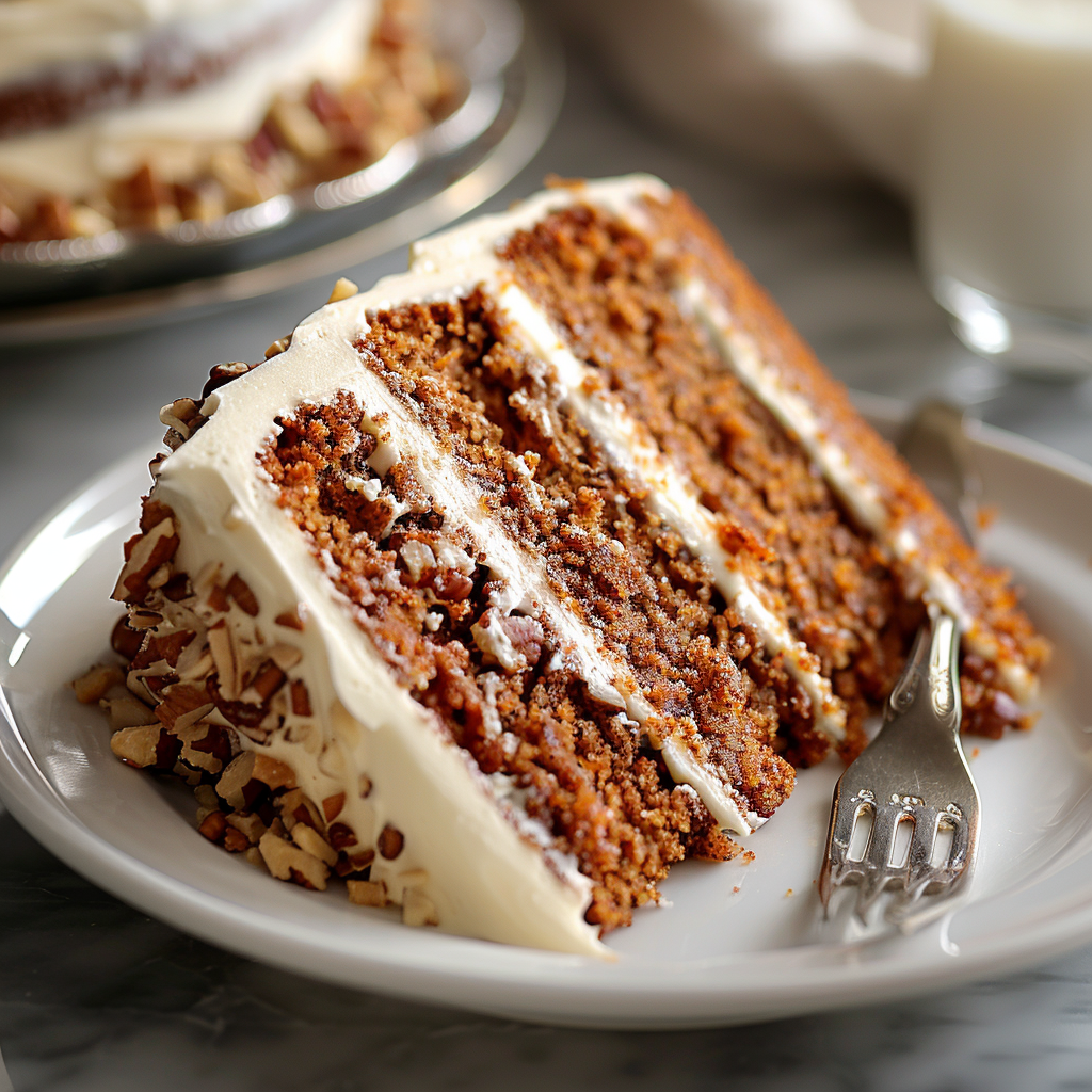 Easter Carrot Cake with Cream Cheese Frosting