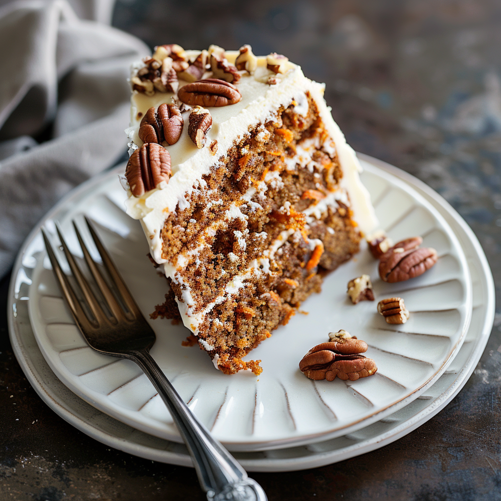 Easter Carrot Cake with Cream Cheese Frosting