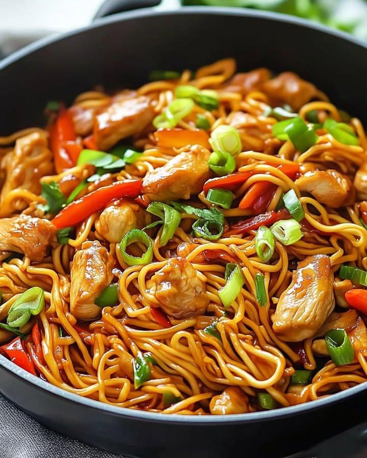 Easy Chicken Chow Mein