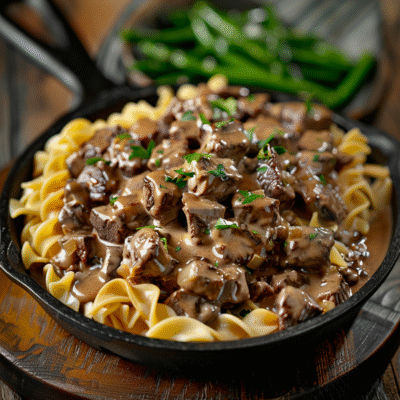 Easy Skillet Beef Stroganoff: Quick & Delicious Family Favorite