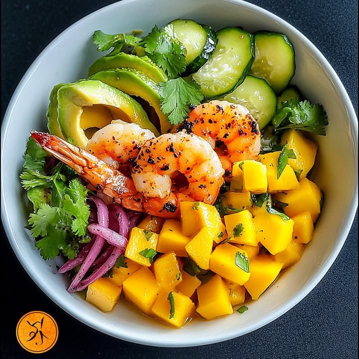 Exotic Shrimp Avocado Salad
