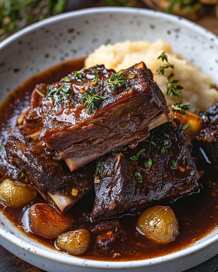 French Braised Short Ribs