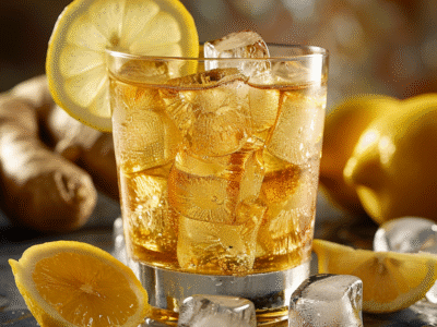 Fresh Ginger Lemon Detox Drink: Refreshing & Energizing Recipe