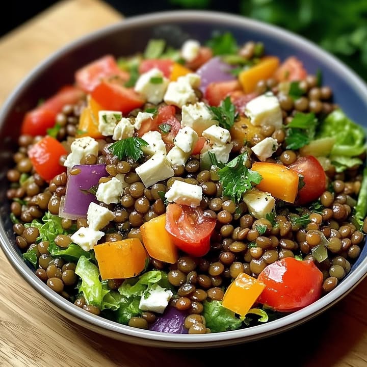 Fresh Lentil Salad