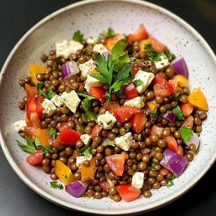 Fresh Lentil Salad
