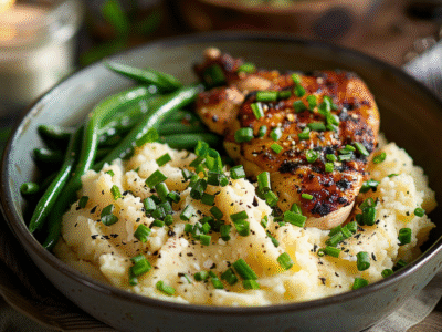 Garlic Mashed Potatoes with Chives: The Ultimate Comfort Side Dish