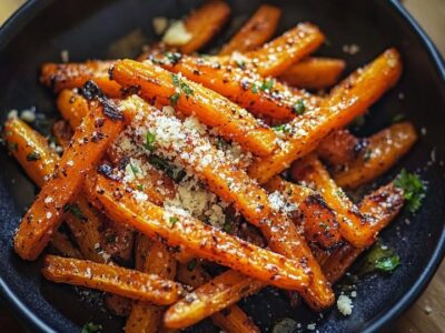 Garlic Parmesan Carrots: The Ultimate Easy & Flavorful Side Dish