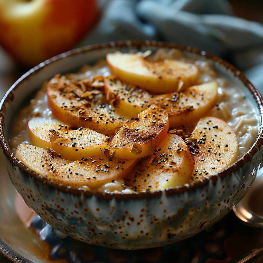 Gerd Friendly Apple Cinnamon Oatmeal