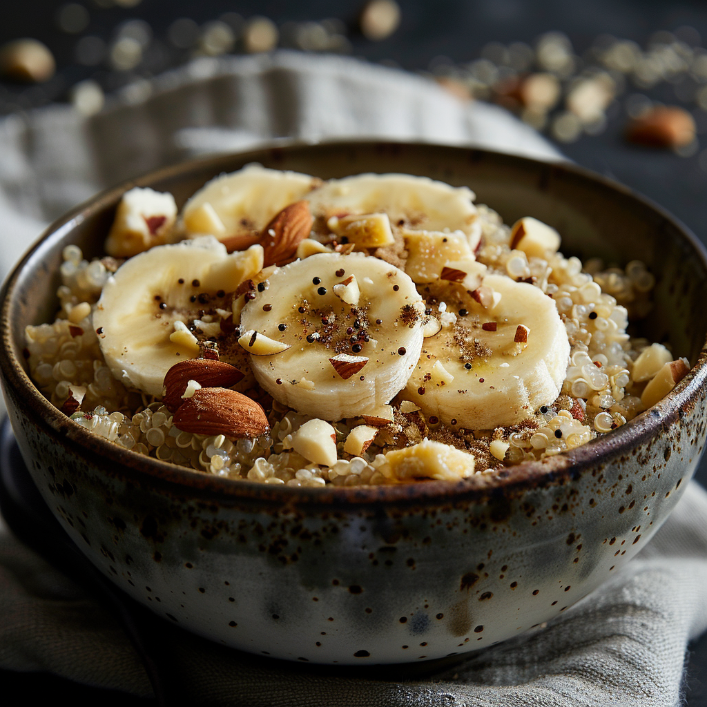 Gerd Friendly Quinoa Breakfast Bowl