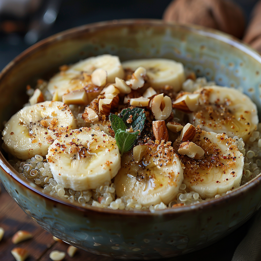 Gerd Friendly Quinoa Breakfast Bowl