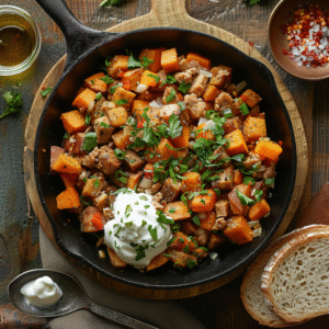 Gerd Friendly Sweet Potato Hash with Turkey: Delicious & Healthy Recipe