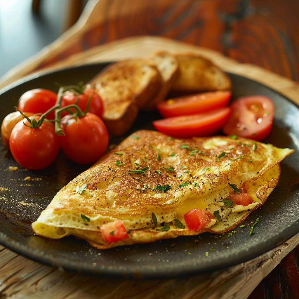 Gerd Friendly Vegetable Omelette