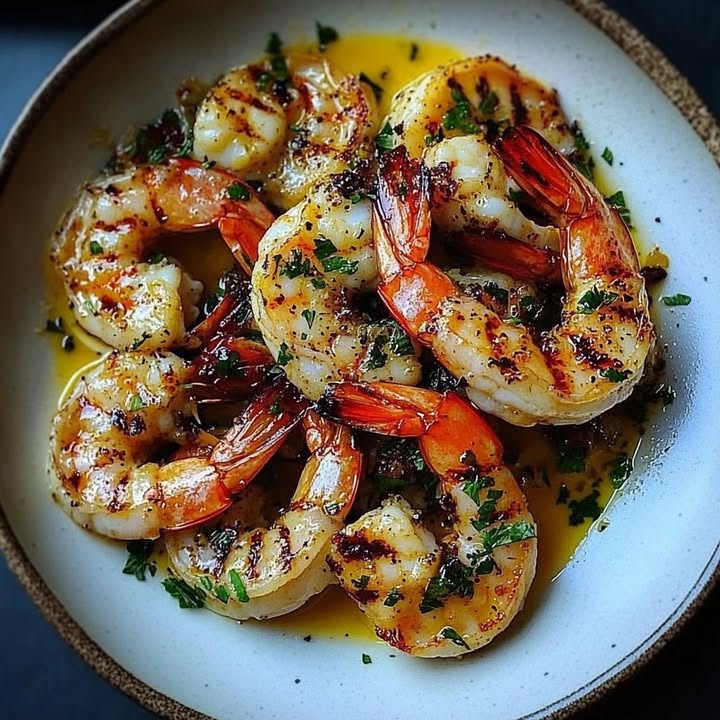 Grilled Garlic Shrimp