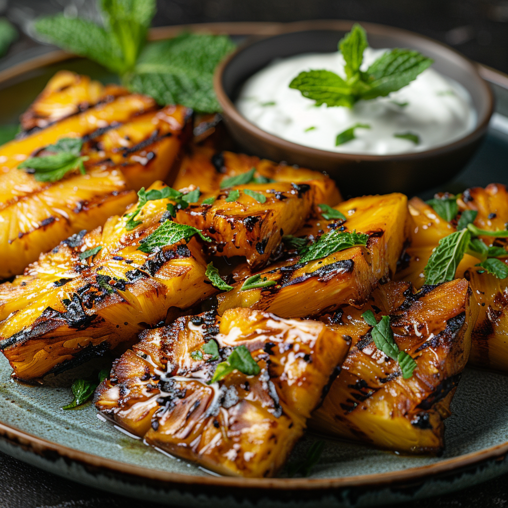 Grilled Pineapple Slices