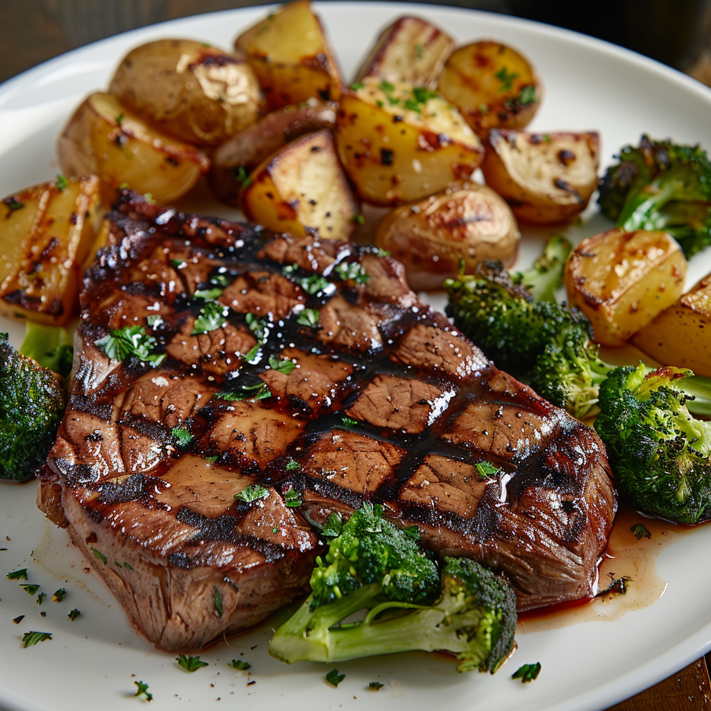 Grilled Ribeye Steaks