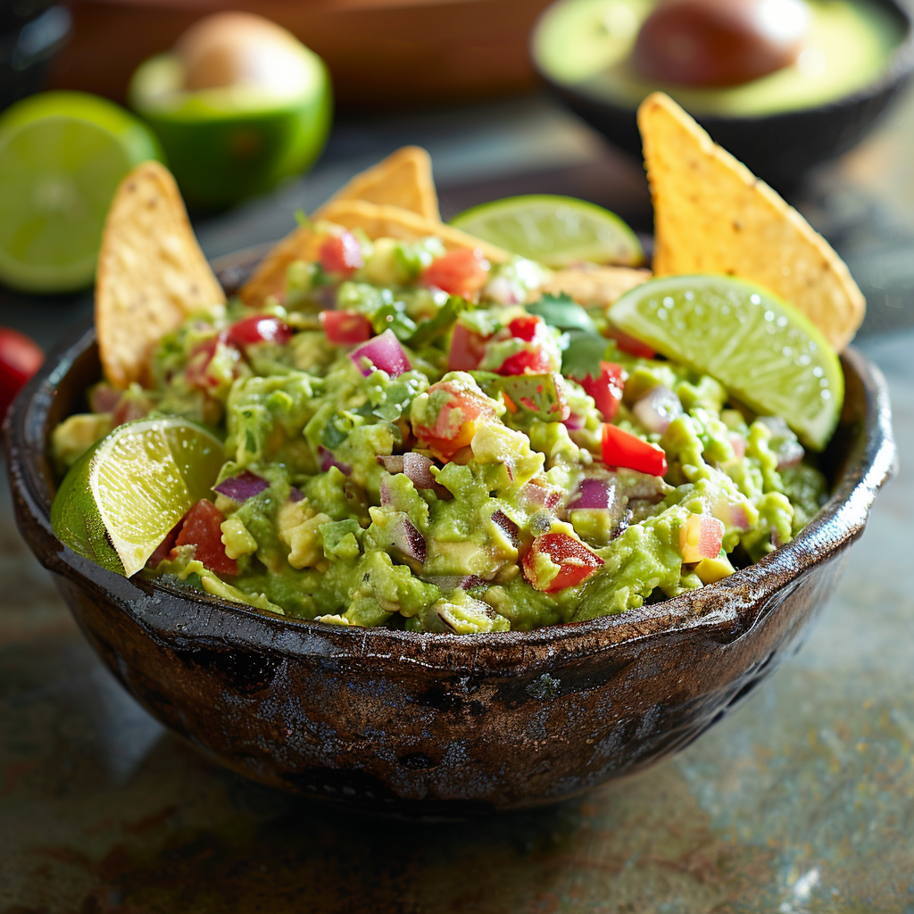 Guacamole with Lime