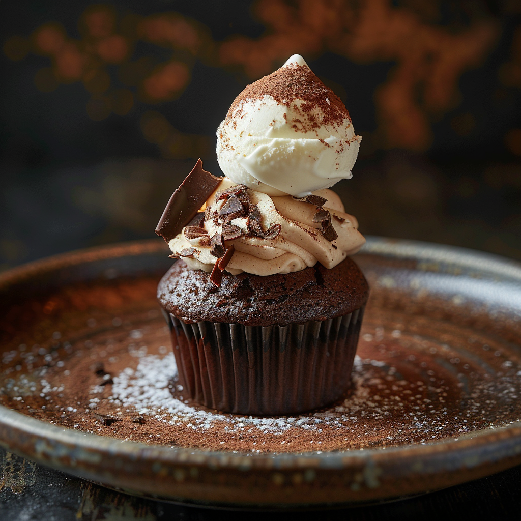 Halloween Chocolate Pumpkin Cupcakes