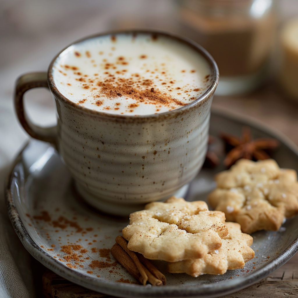 Homemade Chai Latte with Almond Milk