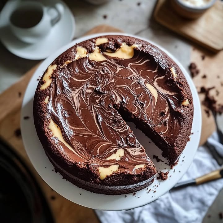 Homemade Marble Cake