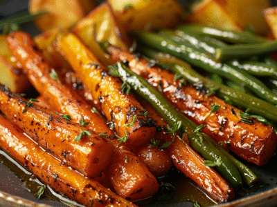 Honey Glazed Carrots with Thyme: Irresistibly Sweet & Savory Delight